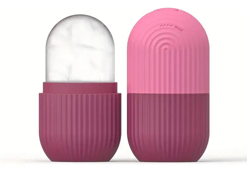 Masajeador Cuidado Facial Rodillo Bola De Hielo De Silicona