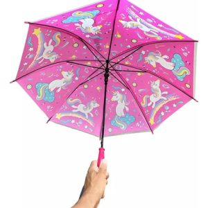 Paraguas Infantil Con Chifle Para Niños Diseños Para Lluvia: imagen 25