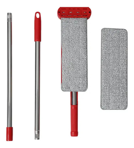 Set De Mopa Autoescurrible Eficiente Con Mango Ergonómico
