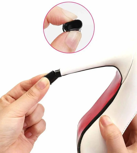 Tapa Protectora Para Taco Zapatos Antideslizante Mujer X Par