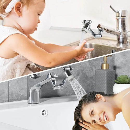Puntero Difusor Para Canilla, Con 2 Funciones, Cocina O Baño