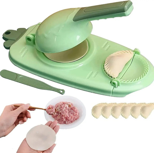 Maquina Manual Para Hacer Empanadas Molde De Prensa 2 En 1 (C)
