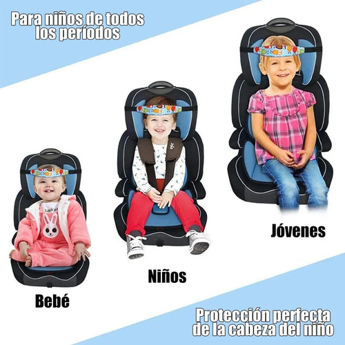 Everest Banda para asiento de bebe Sujetador de cabeza