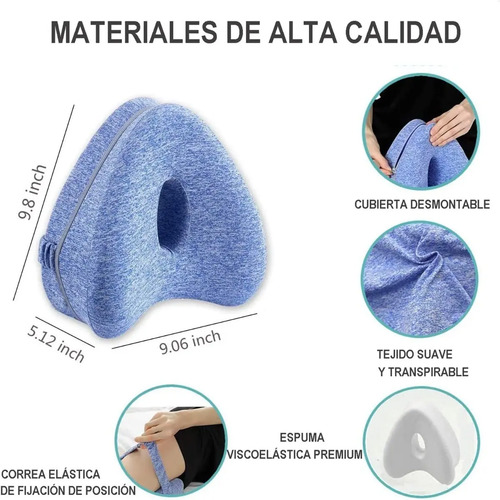Almohada De Espuma Viscoelástica Para Piernas Almohada Ev