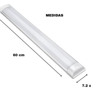 Tubo Led De 60cm Con Artefacto Integrado: imagen 4