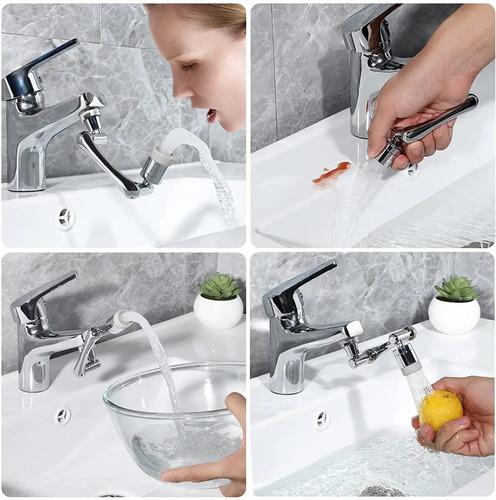 Puntero Difusor Para Canilla, Con 2 Funciones, Cocina O Baño