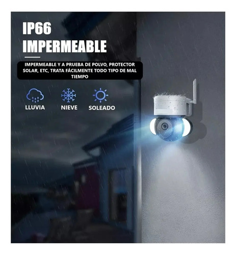 Foco Solar Forma De Camara Seguridad Cn Sensor De Movimiento