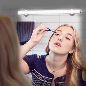 Luces Para Espejo Maquillaje X2 Ventosa Alta Calidad Everest: imagen 8