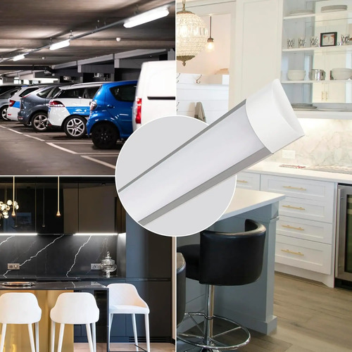 Tubo Led De 30cm Con Artefacto Integrado