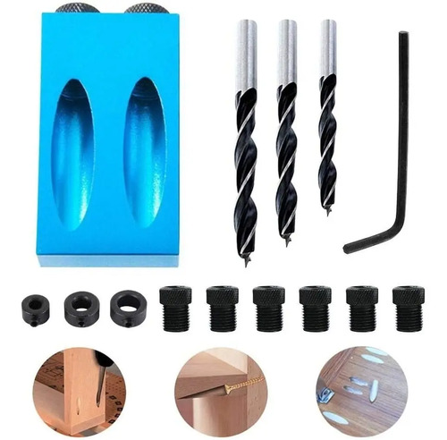 Posicionador Punzón De Carpintería 15 Cn Accesorios 6/8/10mm