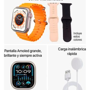 Reloj Smartwatch Vq-sm06 Amoled Ip65 Bluetooth 5.3 Ip65: imagen 4