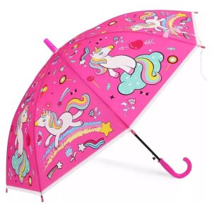 Paraguas Infantil Con Chifle Para Niños Diseños Para Lluvia: imagen 22