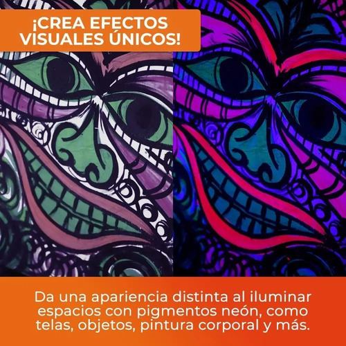 Bombilla Negra Fluorescente Lámpara De Luz Compacta De 40 W