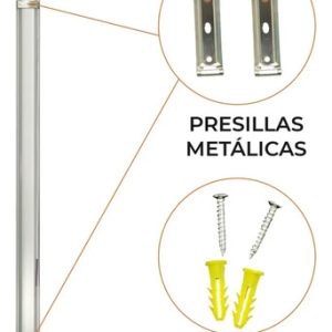 Tubo Led Ovalado Unilamp 60w 120cm Con Artefacto Integrado: imagen 3