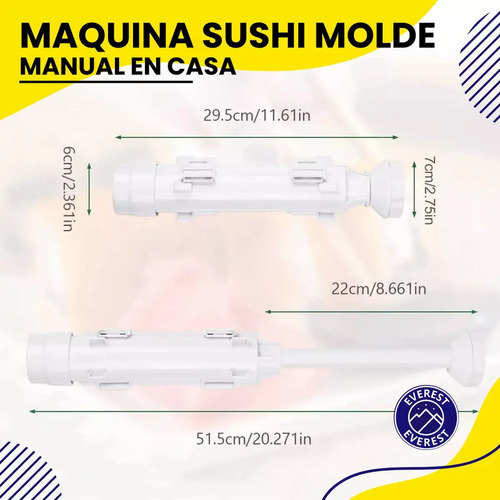 Everest Cocina Molde para hacer sushi