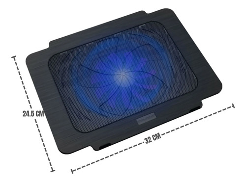 Base Cooler Para Notebook 1 Ventilador Et-m0860