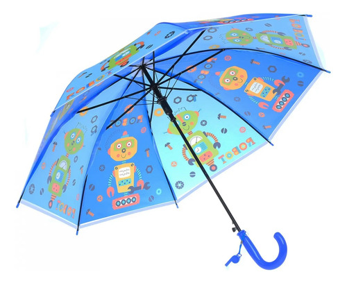 Paraguas Infantil Con Chifle Para Niños Diseños Para Lluvia