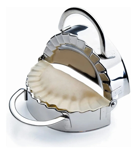 Set Molde + Cortador Para Hacer Empanadas Acero Inoxidable(C)