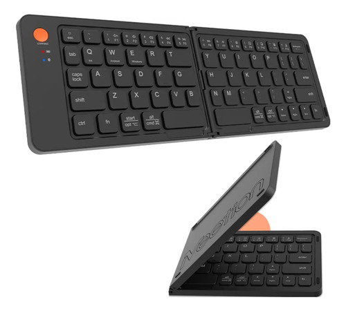 Teclado Plegable Bluetooth Inalámbrico Practico Cable Usb (C)
