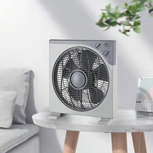 Turbo Ventilador Cuadrado Con Temporizador, Black Mount, Rejilla De Seguridad Y 3 Velocidades, Potente, Silencioso, Alta Calidad: imagen 6