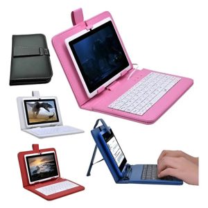 Funda Estuche Con Teclado Para Tablet De 8 Y 9 Pulgadas: imagen 2