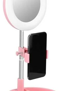 Espejo Plegable Doble Luz Led Usb/pilas Para Maquillaje: imagen 7