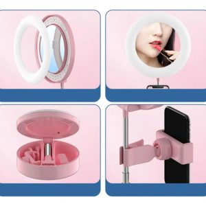 Espejo Plegable Doble Luz Led Usb/pilas Para Maquillaje: imagen 5
