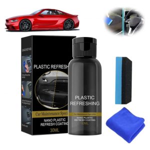 Set Agente De Restauración De Piezas De Plástico Auto 3pcs: imagen 1