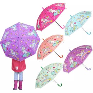 Paraguas Infantil Con Chifle Para Niños Diseños Para Lluvia: imagen 26
