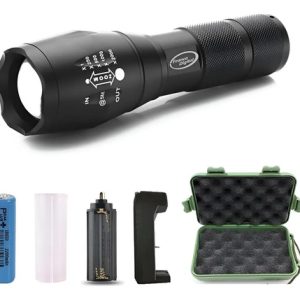 Linterna Recargable Led Unilamp Con Zoom 4000lm Usb 200m Camping: imagen 11
