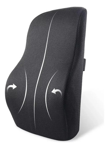 Cojin Almohadón De Soporte Lumbar De Espuma Viscoelástica Ev