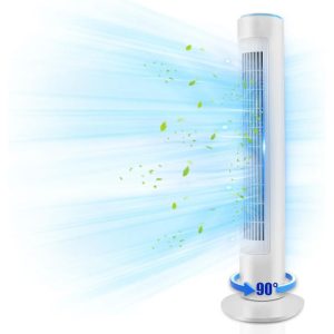 Ventilador De Torre Circulador Oscilante Portátil Silencioso: imagen 2