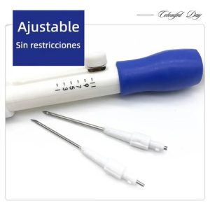 Kit Aguja Mágica Para Bordado Ruso Chino 3 Agujas De 1.3 1.6: imagen 6
