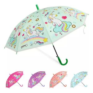 Paraguas Infantil Con Chifle Para Niños Diseños Para Lluvia: imagen 38