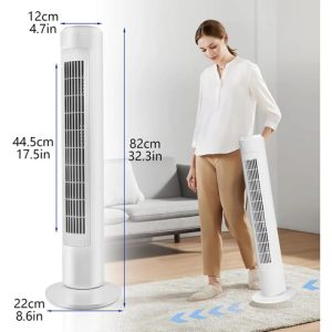 Ventilador De Torre Circulador Oscilante Portátil Silencioso: imagen 5