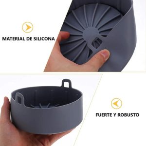 Sarten De Silicona Para Freidora Sin Aceite 16cm De Diámetro: imagen 9