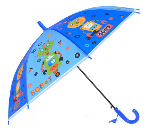 Paraguas Infantil Con Chifle Para Niños Diseños Para Lluvia