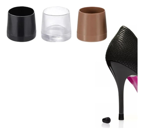 Tapa Protectora Para Taco Zapatos Antideslizante Mujer X Par