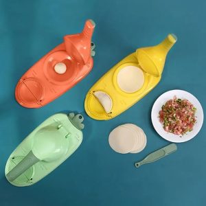 Maquina Manual Para Hacer Empanadas Molde De Prensa 2 En 1 (C): imagen 3