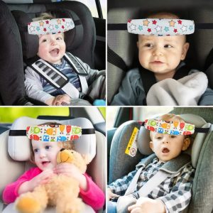 Everest Banda para asiento de bebe Sujetador de cabeza: imagen 5