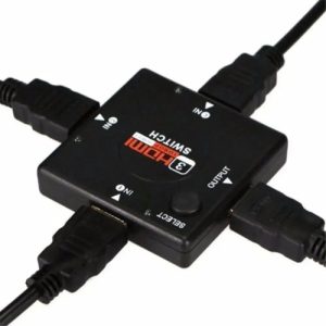 Selector De Cables Hdmi 3 Puertos 1080p Splitter Everest: imagen 4