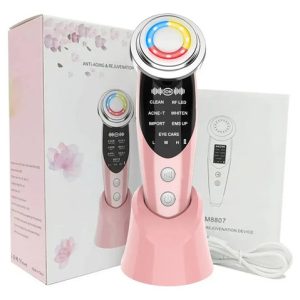 Masajeador Facial Con Radiofrecuencia, Everest, Mesoterapia Y Efecto Lifting Ideal Para Cuidado Facial Y Corporal Reafirmante Antiedad Estético En Casa: imagen 2