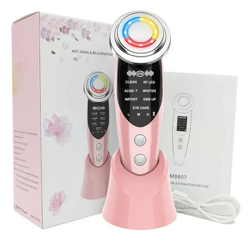 Masajeador Facial Con Radiofrecuencia, Everest, Mesoterapia Y Efecto Lifting Ideal Para Cuidado Facial Y Corporal Reafirmante Antiedad Estético En Casa