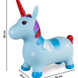 Unicornio Saltarin Inflable Burrito Inflable Para Niños (C): imagen 2