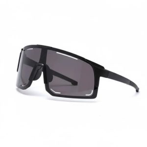Lentes Para Ciclismo Unisex Polarizados Con Protección Uv, Everest | Antirreflejo, Alta Durabilidad, Visión Amplia Y Diseño Deportivo Profesional (C) Negro: imagen 1