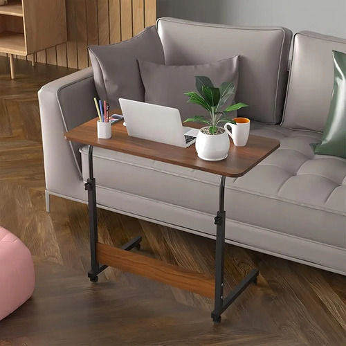 Mesa Para Desayuno Xxl En Bandeja, Portátil, Ideal Para Cama, Everest, Picnic, Laptop O Lectura Con Apoyo Estable Y Cómodo, Alta Calidad Madera Oscuro
