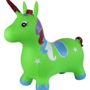 Unicornio Saltarin Inflable Burrito Inflable Para Niños (C): imagen 20