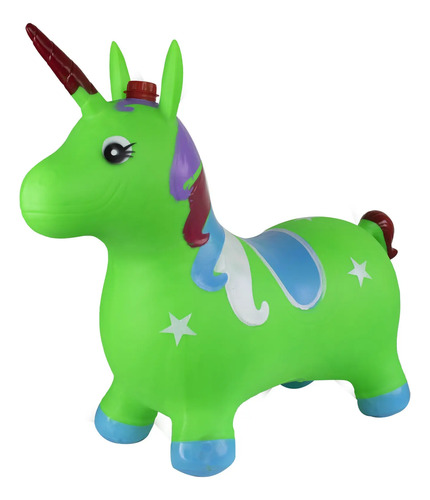 Unicornio Saltarin Inflable Burrito Inflable Para Niños (C)