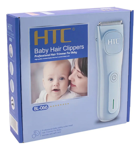 Máquina Cortapelo Para Bebés O Niños Bl-066, Everest, Inalámbrica Y Recargable, Corte Suave, Silenciosa Y Segura Para Uso En Casa, Alta Calidad