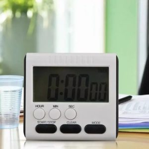Temporizador Digital De Cocina Alarma Fuerte Soport Magnetic Color Lisa: imagen 4